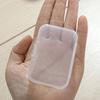 Clear Storage Container with Hinged Lid 65x45x20mm, 4 Pack Plastic Rectangular Box for Beads Art Craft