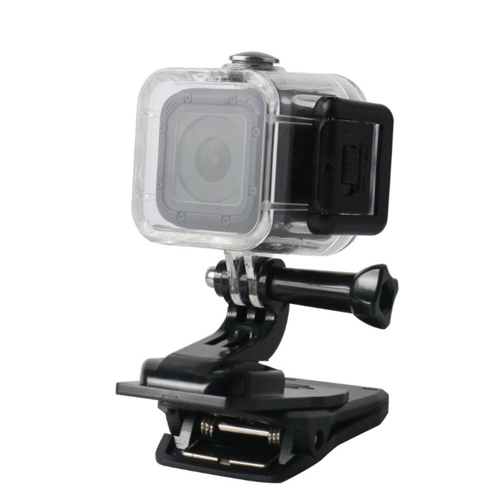 Film Making Sports Camera Mount Clip Outdoor Camping Plastic Rotation Holder Clamp Photo Replacement for 10