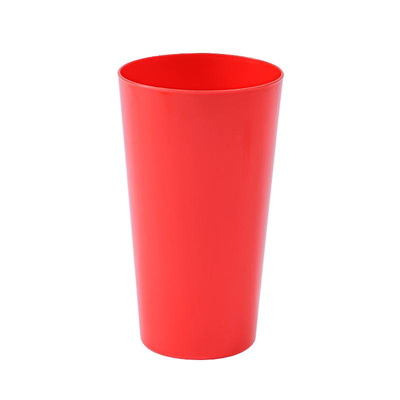 1PCS 530ml Plastic Cups Free BPA Unbreakable Large Color Cup for Beer Reusable Cups Party or Home Bar Travel Accessories