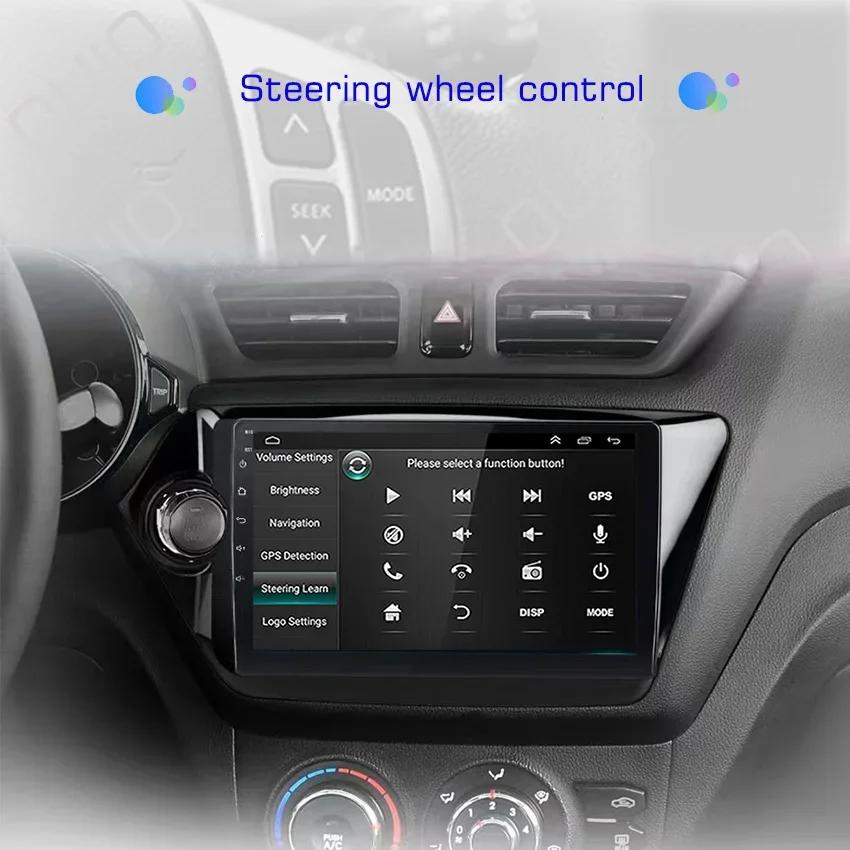 Android 13 Radio For Kia RIO 3 2011 2012 2013 2014 2015 2016 Car Stereo Multimedia Player Carplay Auto GPS Navigation DSP 48EQ