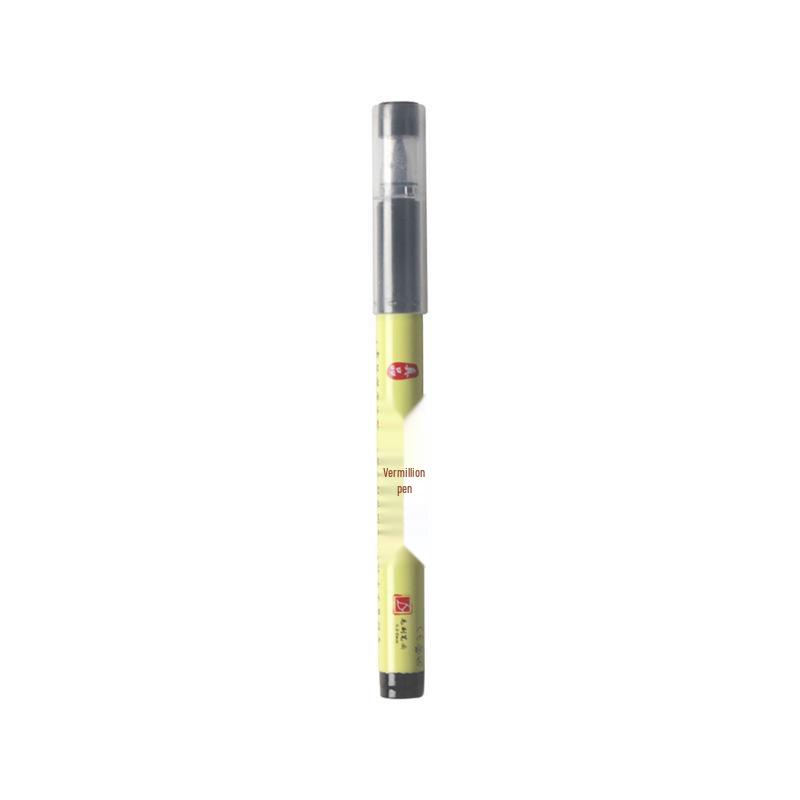 Cinnabar Calligraphy Fountain Pen with Water-Soluble Ink for Small Regular Script Practice чёрный