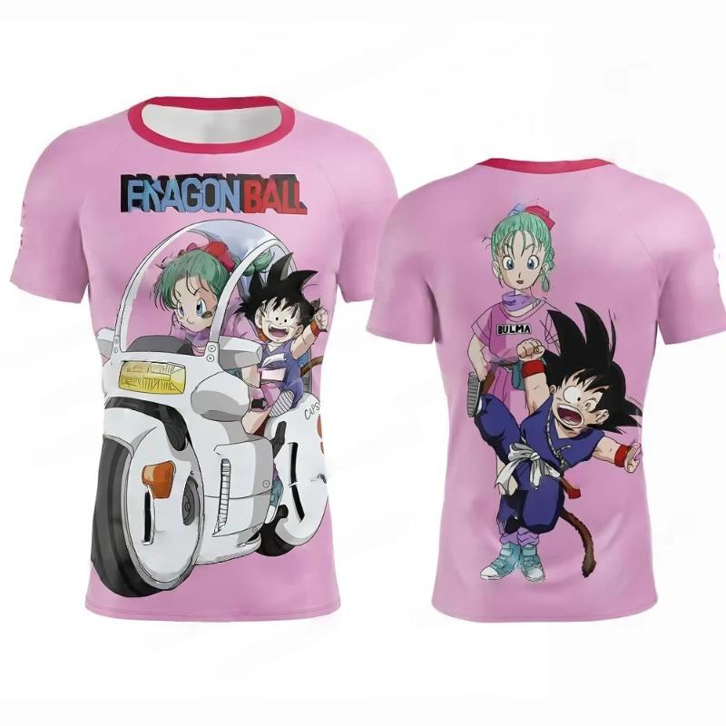 2026 Dragon Ball Goku Anime Graphic T-shirt Sports  Men's T-Shirt Children's