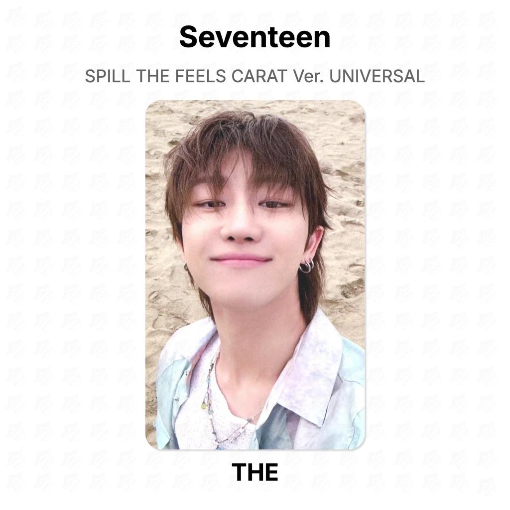 Seventeen SPILL THE FEELS CARAT Ver. UNIVERSAL Official Photocard