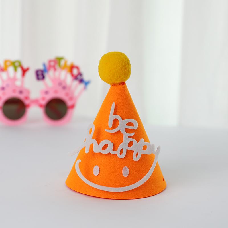 Korean Baby Bow Birthday Hat for 1-Year-Olds - Cake Decoration Accessory