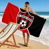 FC Spartak Trnava Aufdruck Strandtuch, Großes Weiches Schnelltrocknendes Handtuch für Strand Camping Schwimmen
