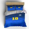 Yellow Number, Brazil Emblem. Bedding Sets Duvet Cover Sets Duvet Covers Pillowcases(1 * Duvet Cover 2 * Pillowcases, Without Duvet Insert)