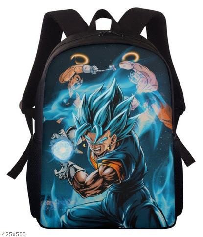 Anime Peripheral Dragon Ball Backpack Dragonball Student School Bag Wukong Polyester Backpack Backpack