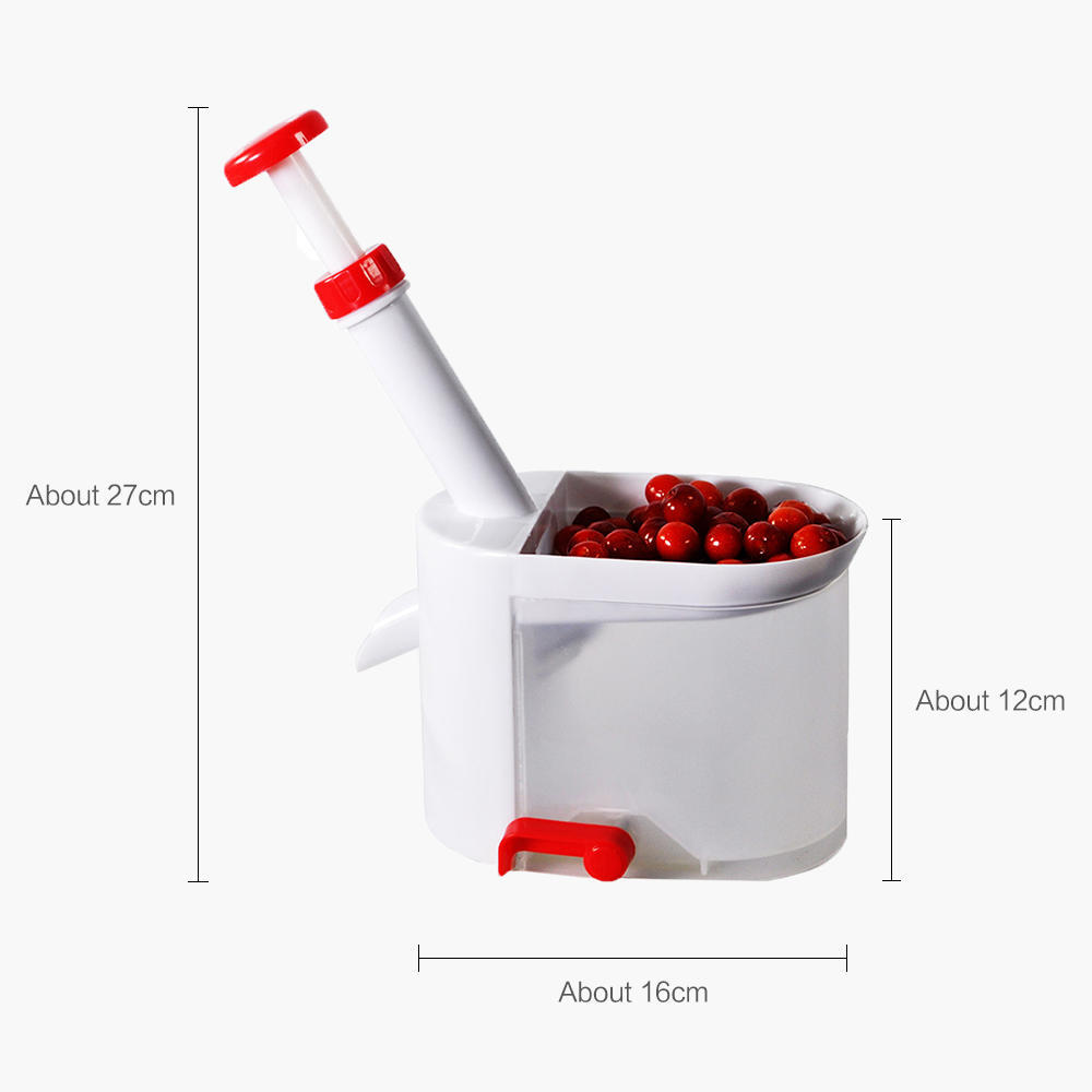 Remover Cherry Pitter Stone Picker Cherry Corer With Container Kitchen Gadgets Tool