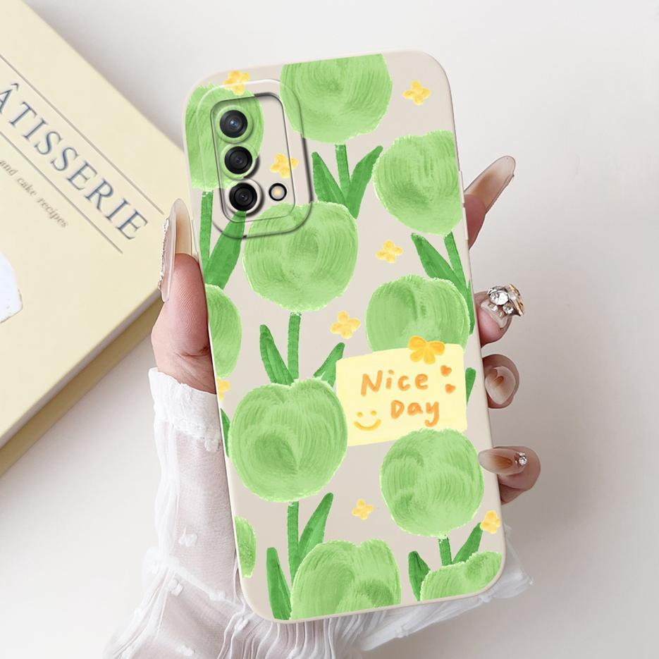 For Oppo A74 4G Case Oppo A54 A94 Stylish Candy Painted Cover Shockproof Phone Cases For Oppo A94 A 54 74 OppoA54 OppoA74 Bumper