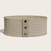 Women’s Elastic Wide Waist Belt Retro Classic Style Statement Piece Match for Long Shirts and Dresses