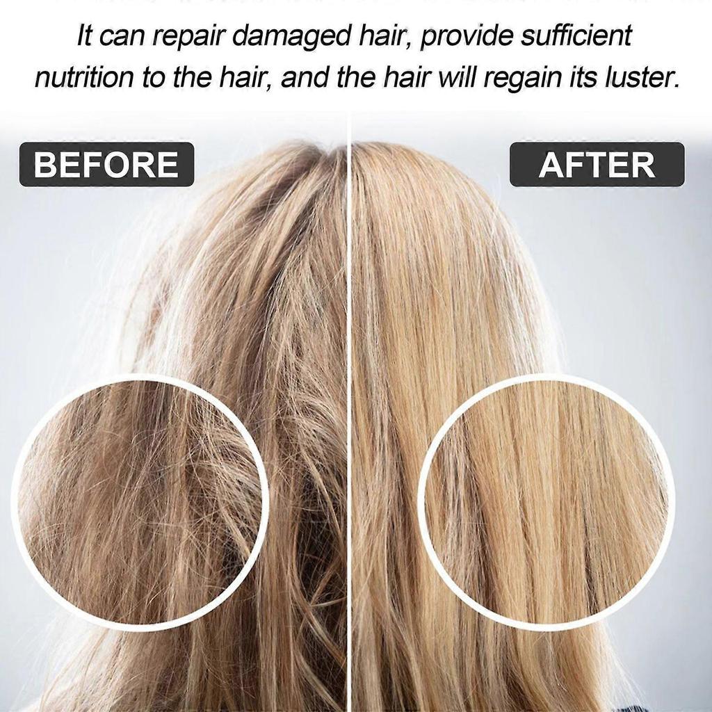 Hair correction care cream smoothes dry hair, smoothes straight hair, gently