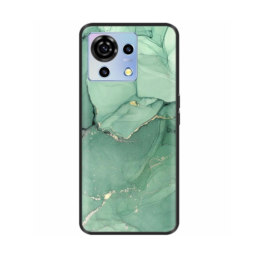 Custodia per ZTE Blade V50 Vita in Silicone Liquido Protezione Completa Copri Telefono per ZTE Blade V50 Vita V50Vita Nuovo Design Retro Morbido