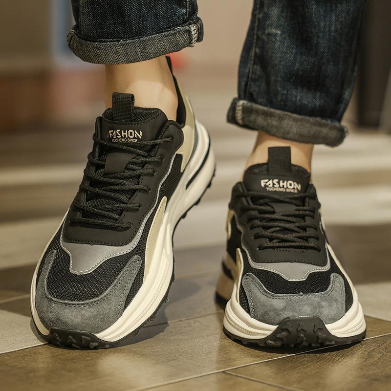 Men's shoes 2024 winter Forrest Gump men's shoes new youth platform casual running sports shoes men's dad trendy shoes