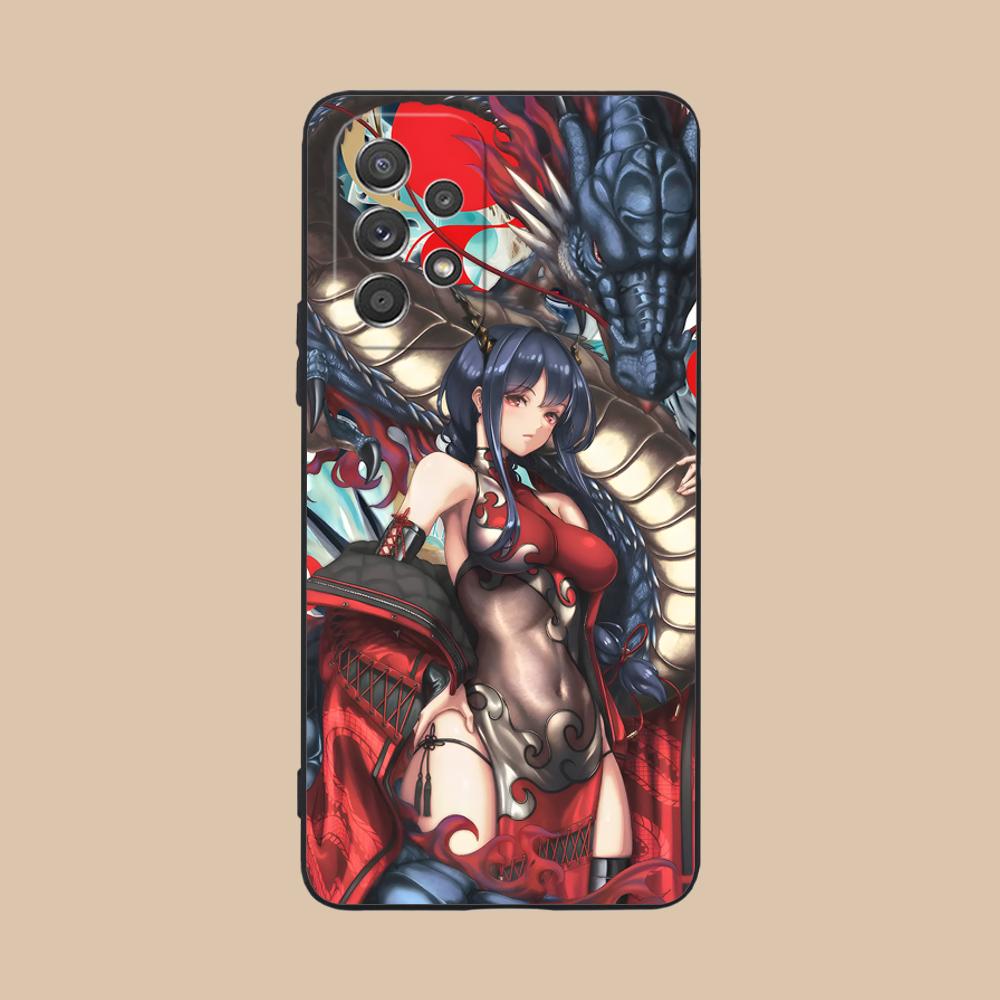 Arknights Chen Matte TPU Mobile Phone Case for Samsung Galaxy M55 54 42 35 34 33 32 23 22 15 14 13 12 F55 5G Colorful Cover Galaxy F04