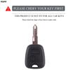 2 Button Tpu Car Remote Key Case Cover Shell Fob Keychain For Peugeot 107 206 207 307 For Citroen C1 C2 C3 C4 For Toyota Aygo