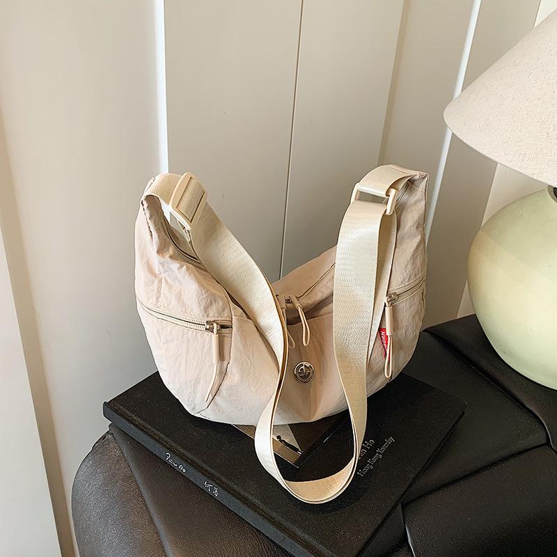 

Летняя холщовая сумка большой вместимости женская новая сумка-пельмень повседневная и легкая на плечо сумка-мессенджер