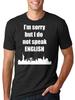 Sorry I Dont Speak English Tshirt English Language Tourist Tee Shirt