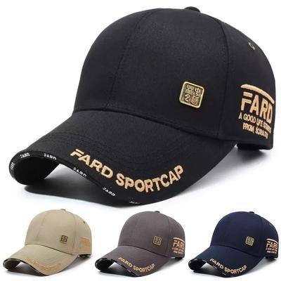 Unisex From Scratch Embroidery Baseball Caps Spring Autumn Outdoor Adjustable Casual Hats Sunscreen Hat Sports Cap