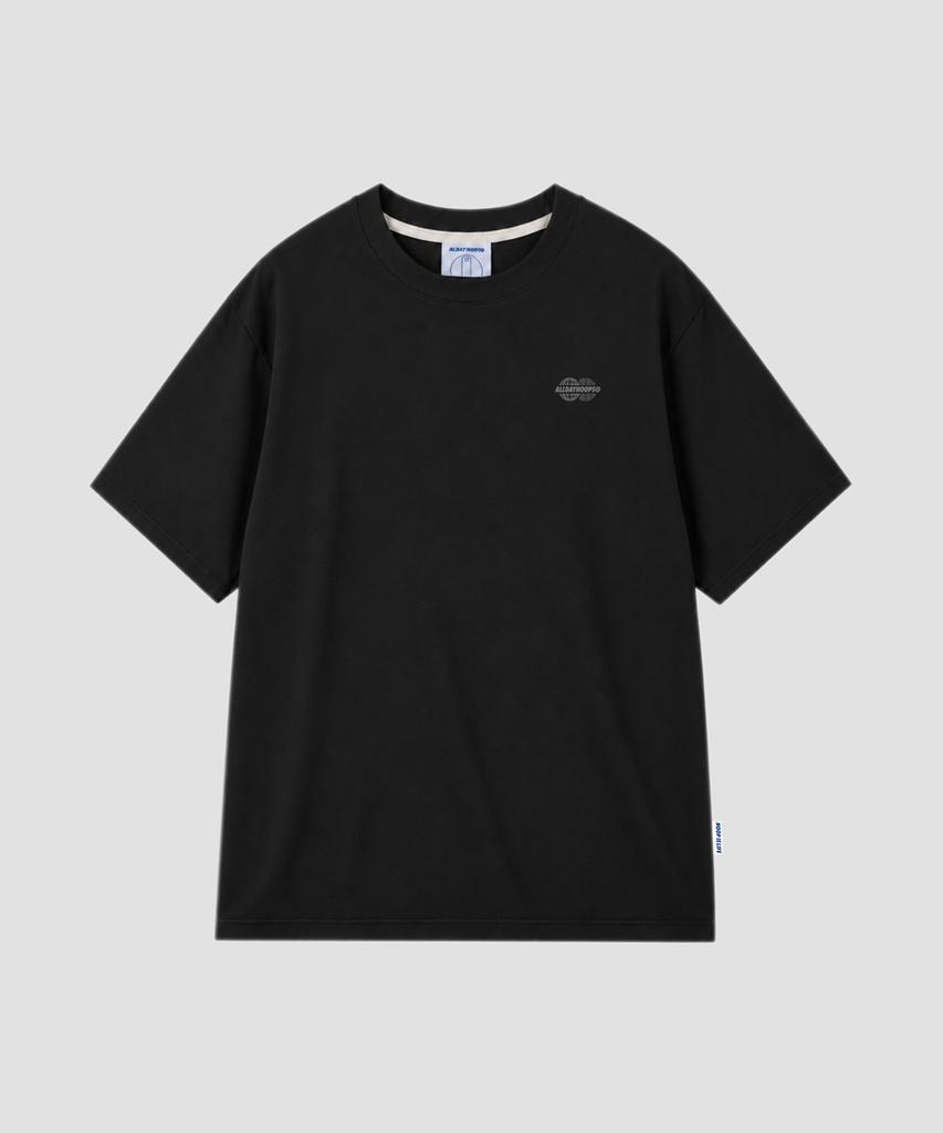ALL DAY HOOPS Adh Worldwide Oversized Short Sleeve T-Shirt Black