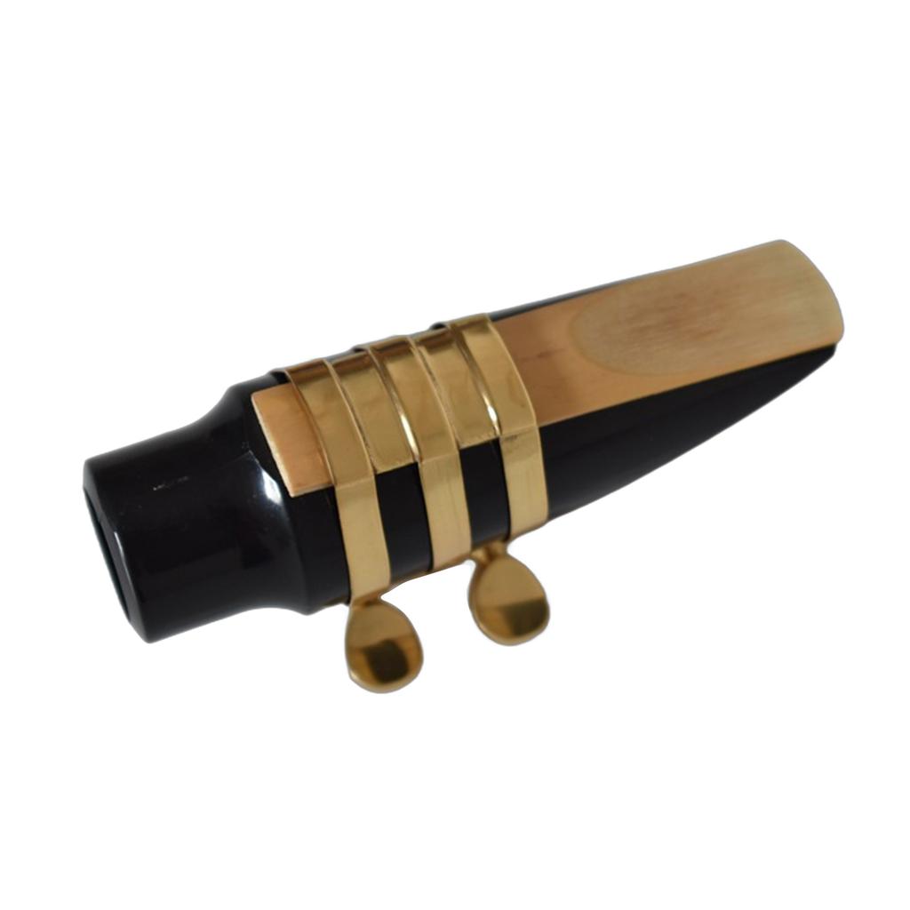 Double Screw Adjust Brasses Alto Saxophone Mouthpiece Ligature Clip Climp Saxophone Fastener Clip For Alto/Tenors