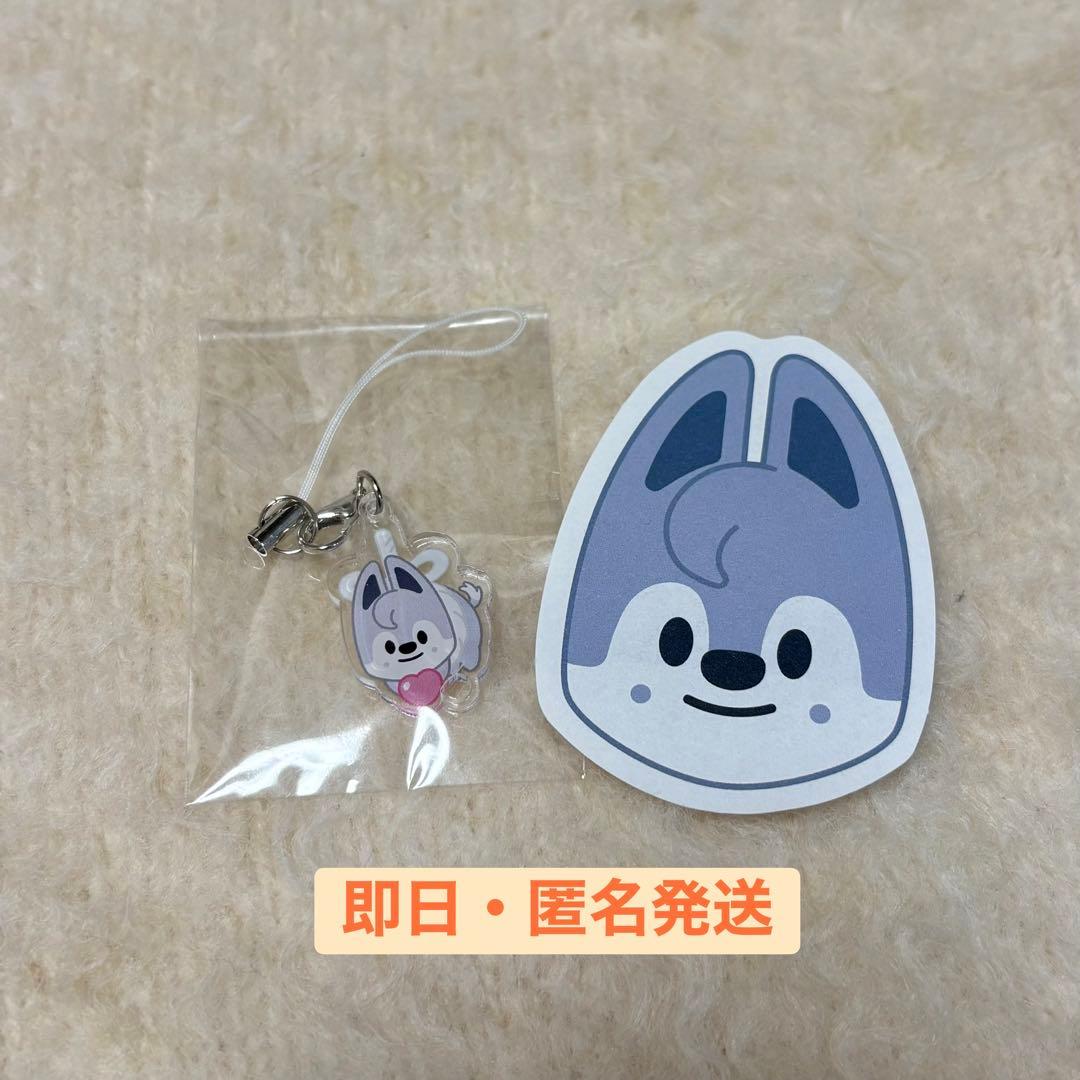 

[USED] Stray Kids fan meeting admission bonus: Wolf Chan (Stayzone, March 29th) charm