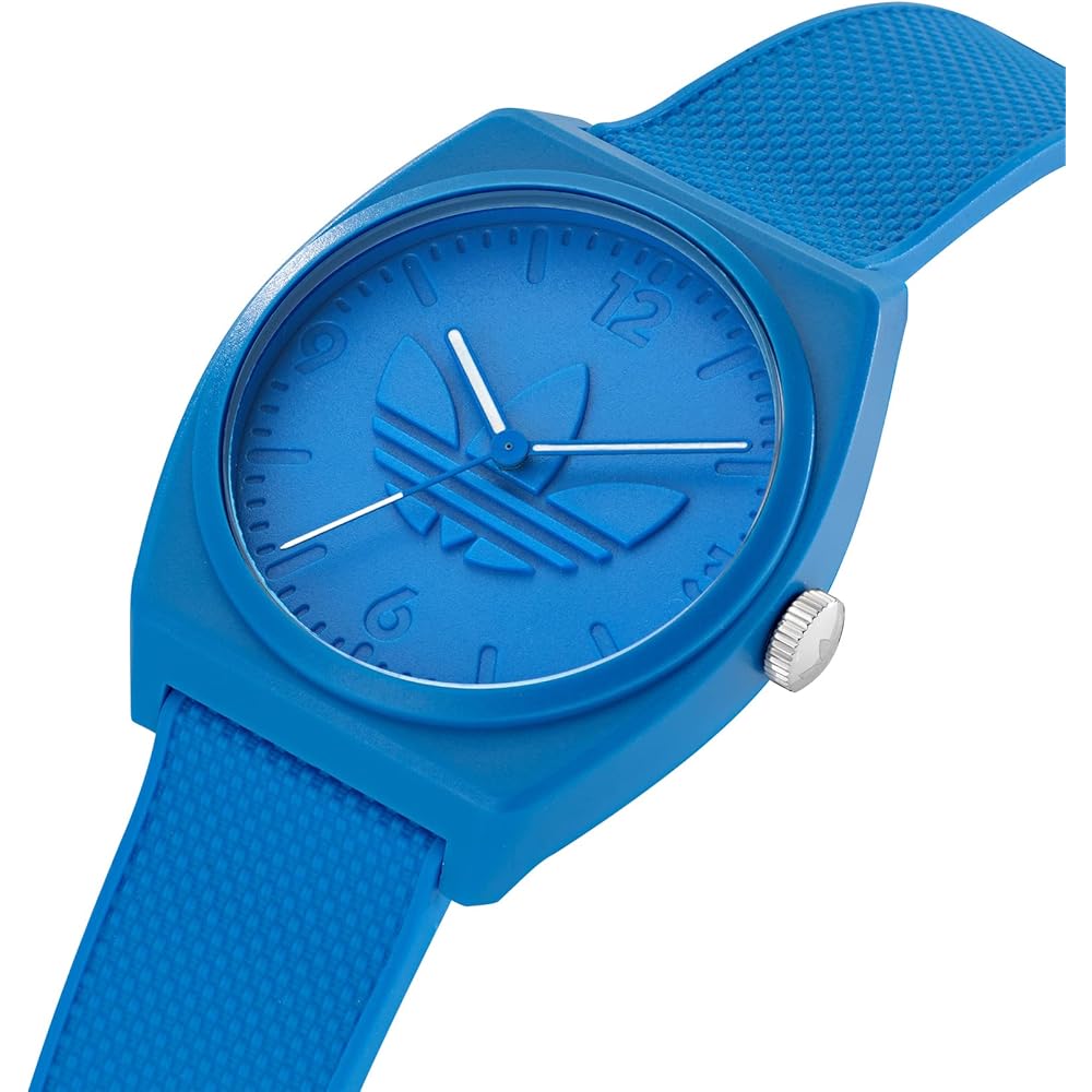 adidas Originals Watch AOST22033 Unisex Street Watch, Quartz Movement, 5 ATM Water Resistance, Plastic, Blue Dial [Parallel Import]
