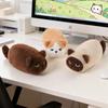 Schnurrende Katze Serie Plüschtier Weiche Flauschige Dicke Katze Stoffpuppe Niedliches Kätzchen Sofa Heimdeko Geburtstagsgeschenk Für Frauen Mädchen