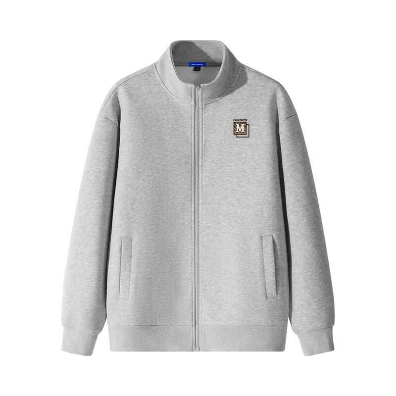 Mark Fairwhale Men's Fall Heavyweight Stand Collar Sweatshirt