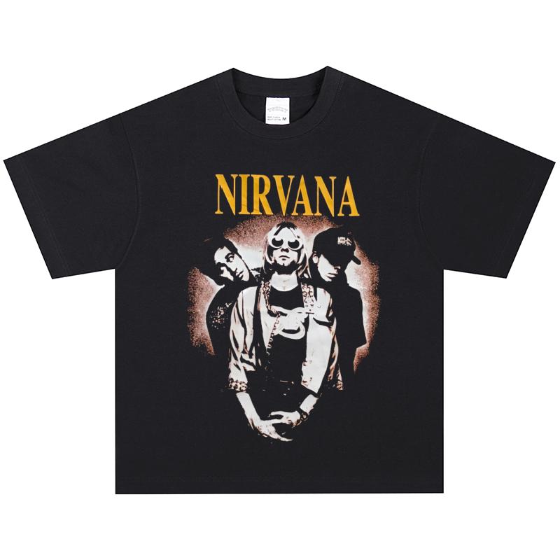 Nirvana T-Shirt, Soft Fabric Casual Daily Wear XXL