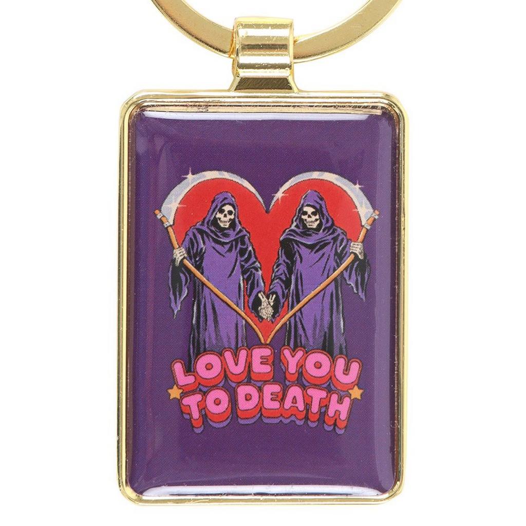 Steven Rhodes Love You To Death Keyring