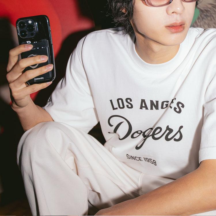 New MLB Los Angeles Dodgers T Shirts Men's White 3ATSB4033-07WHS