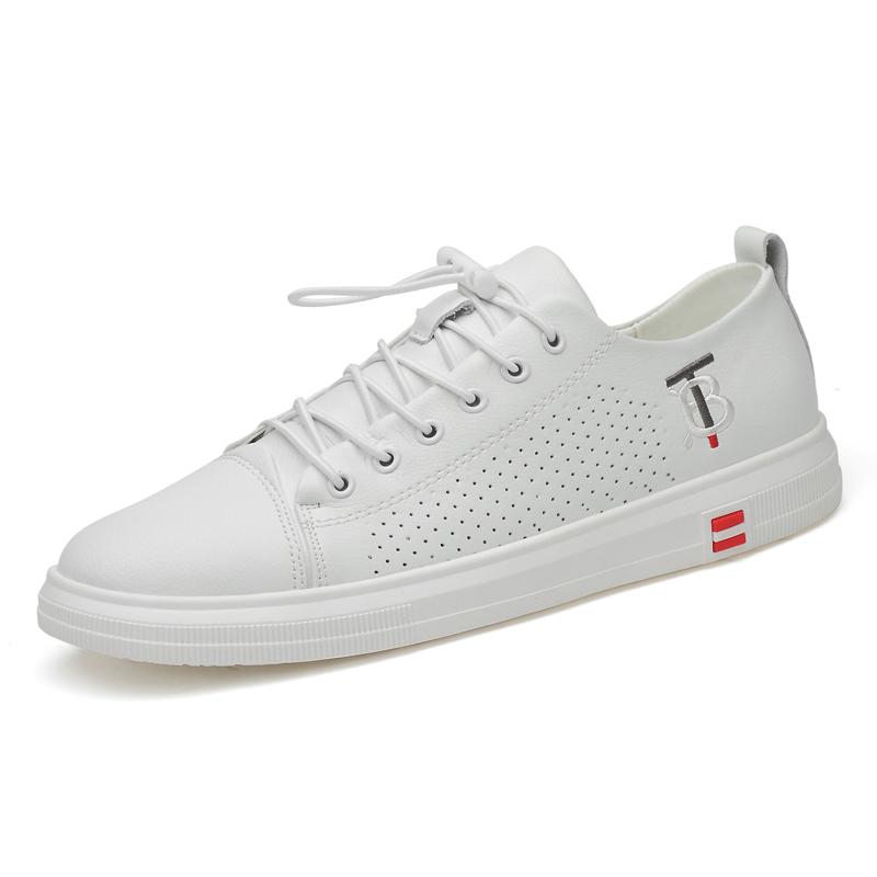 

Роскошные брендовые мужские кожаные повседневные туфли из дышащей кожи для работы на открытом воздухе, модные нескользящие туфли на плоской подошве 45