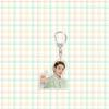 BTS Casual Style Keychain, Bangtan Boys Photo Keyring, Kpop Idol Bag Pendant for ARMY Fans(Jin RM Suga Jimin V J-Hope Jungkook)