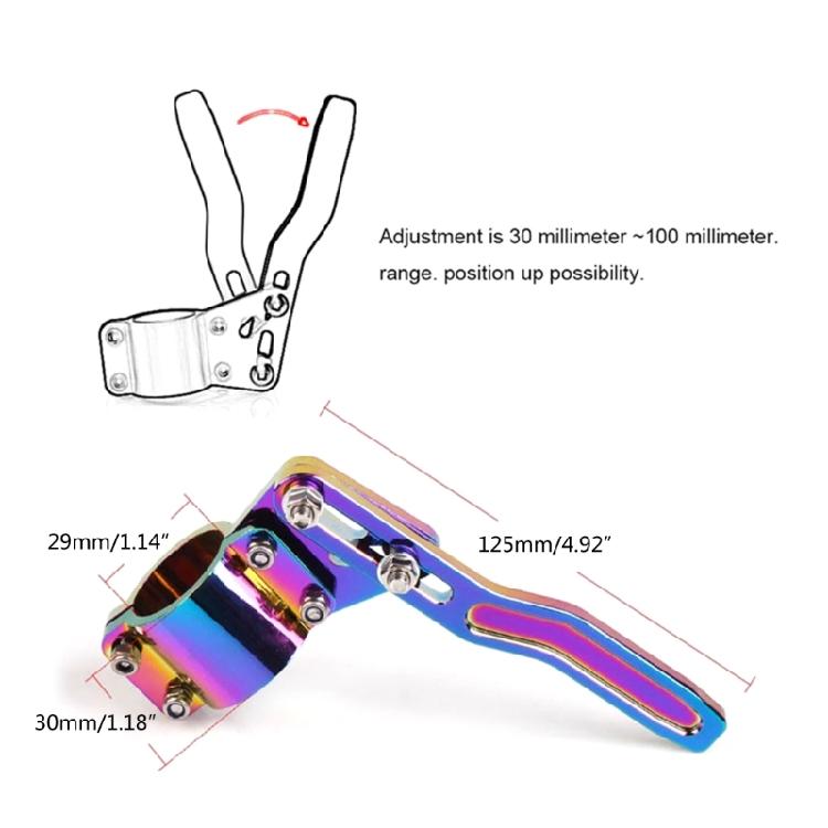 Aluminum Alloy Extended Steering Wheel Signal Switchs Lever Turn Rod Extension
