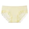 4PC Lace Girl Shorts Briefs Modal Underpants Milk Silk Panties Girls Teenagers