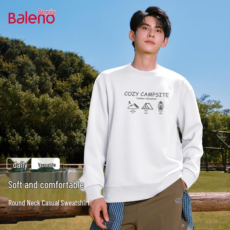 

Мужской трикотажный свитшот Baleno JPB Outdoor с принтом, свободного кроя 3XL