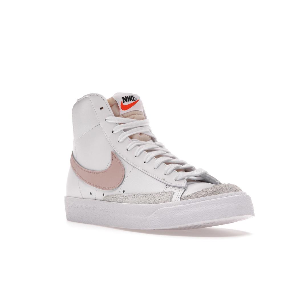 Nike Blazer Mid 77 Vintage White Pink Oxford Women Sneakers Black Summit-White CZ1055-118