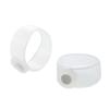 2 pcs nouveau anneau d'orteil magnétique garder en forme minceur perte de poids soins de santé 30 * 25 * 12mm