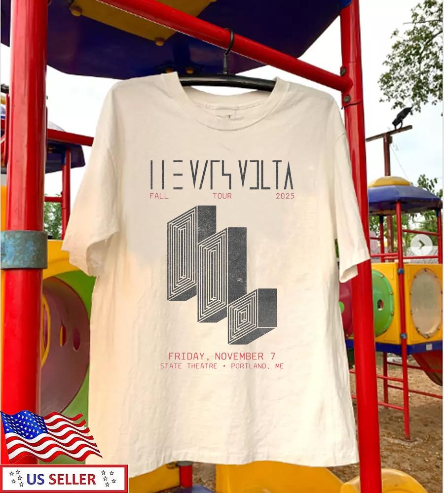 Подарок на тур The Mars Volta для фанатов S-5XL Футболка BM1520 Унисекс Футболка XXXXL