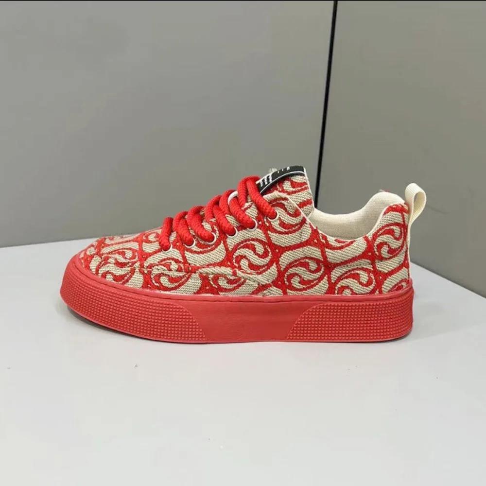 Mode Herrenschuhe Frühling Neu Vielseitige Canvas-Schuhe Niedrig Geschnittene Lässige Board-Schuhe Designgefühl Sportschuh Sneakers Herren Zapatos Casuales