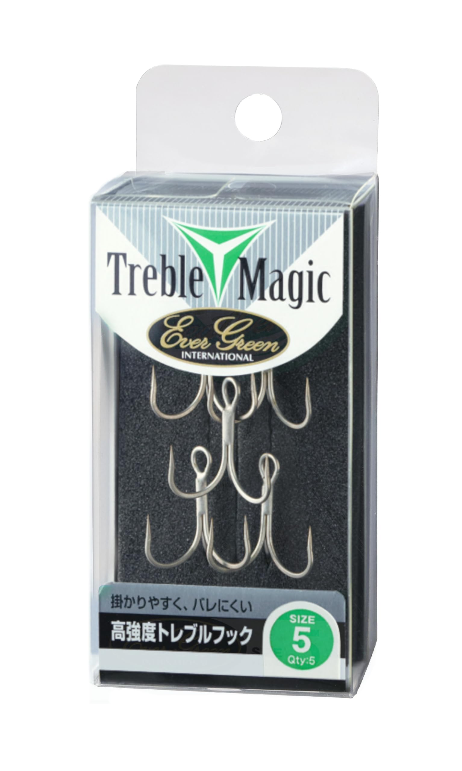 EVERGREEN Treble Magic Triple Hook #6 Fishhook #6
