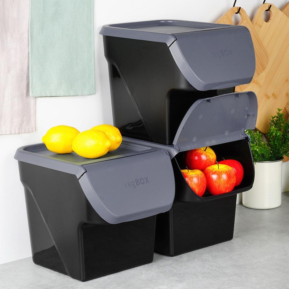 Container for Vegetables, Fruits, Onions, Potatoes, Garlic, Kitchen Storage