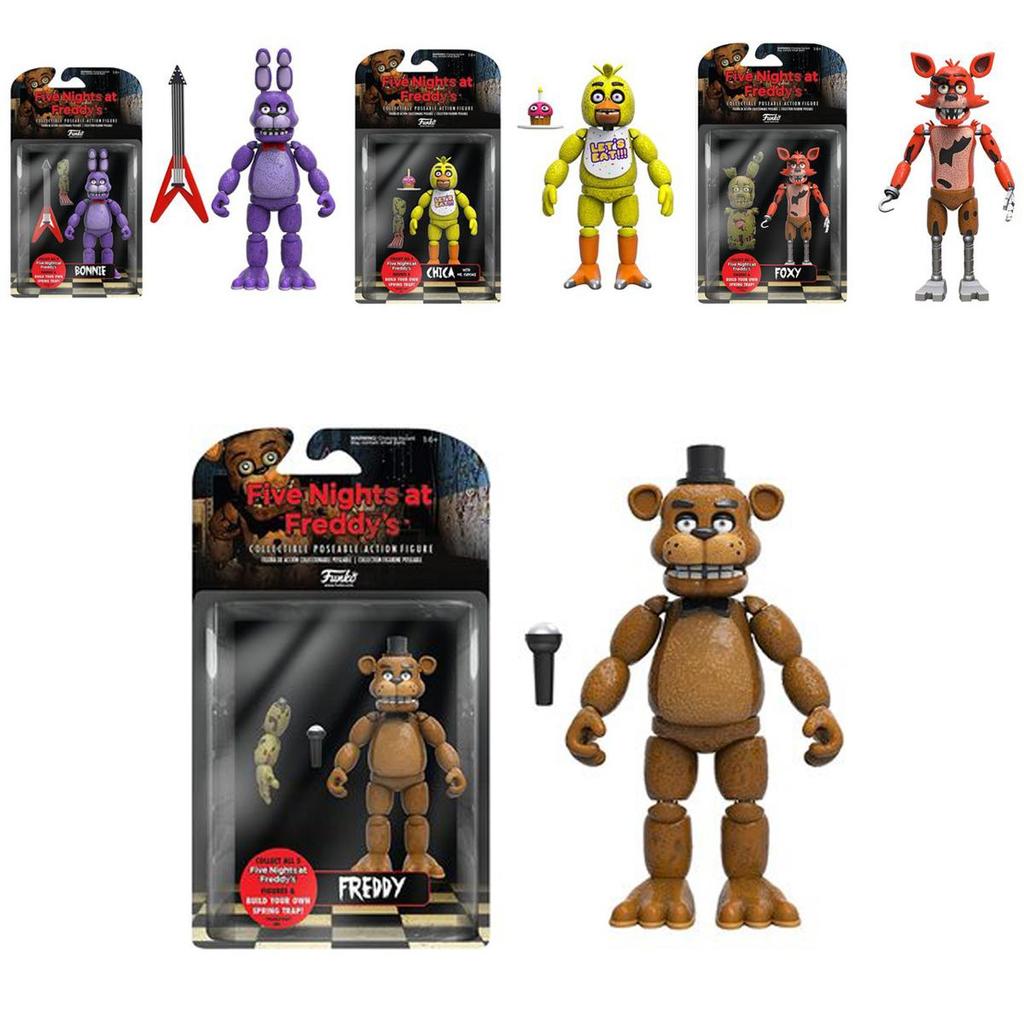 Fnaf Funko Five Nights At Freddy's Action Figure Articulated Golden Freddy For Kids