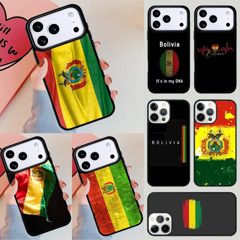 Bolivia Flag Soft Phone Case For iPhone 17 Air 14 15 13 12 Max Cover For Apple 14 15 16 16e 11 Pro Max Plus Coque