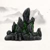 Artificial Aquarium Rockery Mountain Decoration Resin Mountain Stone Statue  Home