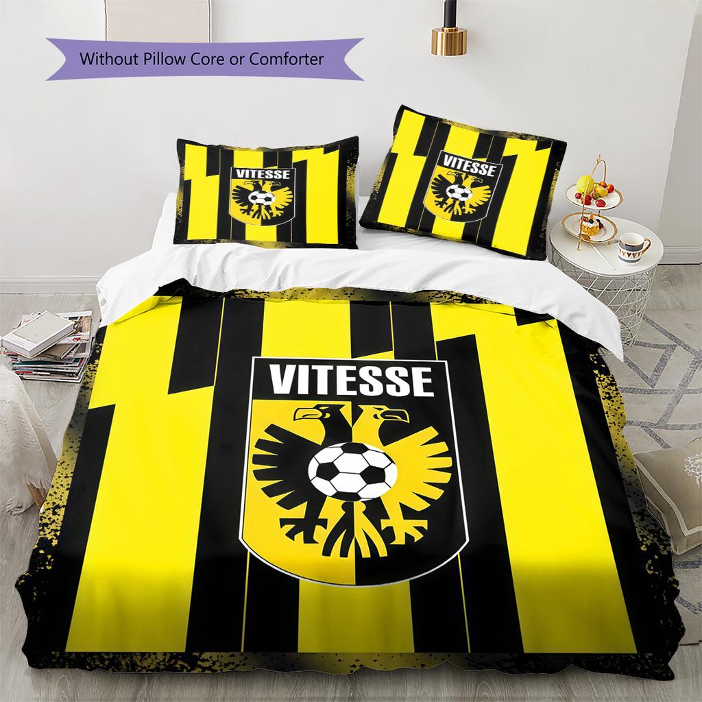 SBV Vitesse Pattern Bedding Quilt Set Quilt Cover Pillowcase Home Decoration Birthday Gift (1 * Duvet Cover + 2 * Pillowcase, Without Core)