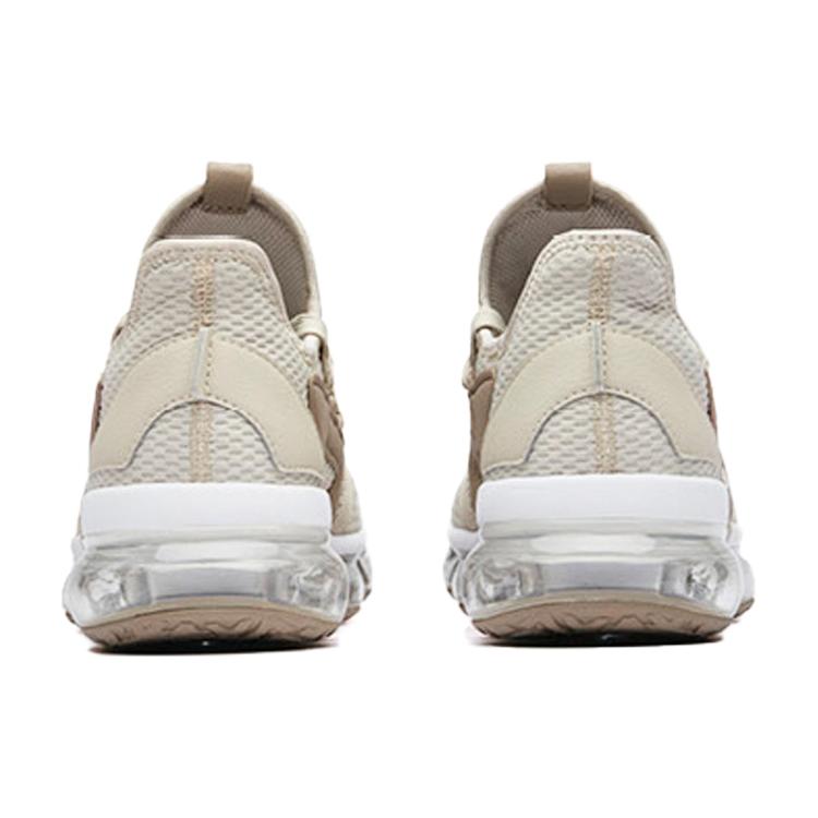 Anta SEEED Cushioning Slip Resistant Low Top Running Shoes Men's Light Brown 91935503-4