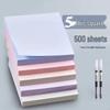 Morandi Colored Sticky Notes - Strong Adhesive, Small Strips for Students, Pure Color Memo Papers