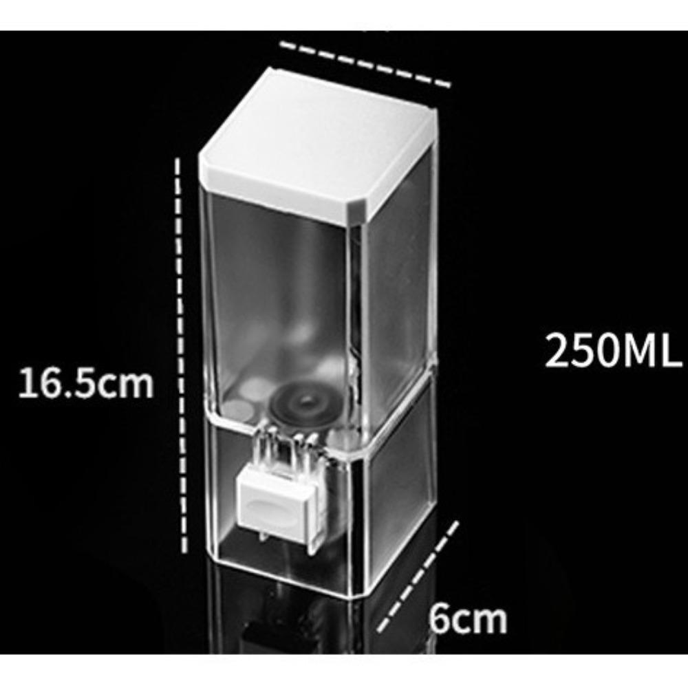 Langlebiger Seifenspender ohne Bohren, zum Aufhängen an der Wand, Manuelle Presse, Desinfektionsmittelflasche, Transparenter Flüssigkeitsspender, Für den Heimgebrauch