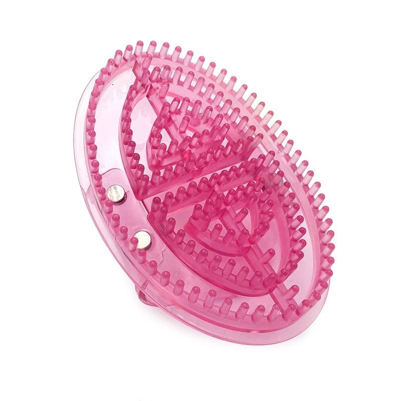 Orange Meridian Slimming Silicone Massage Brush – Soft Brush for Full Body Beauty
